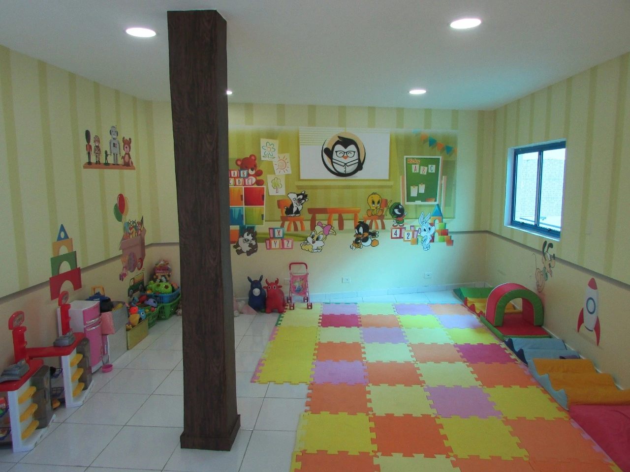 Ambiente da Educação Infantil do Colégio CoRRA