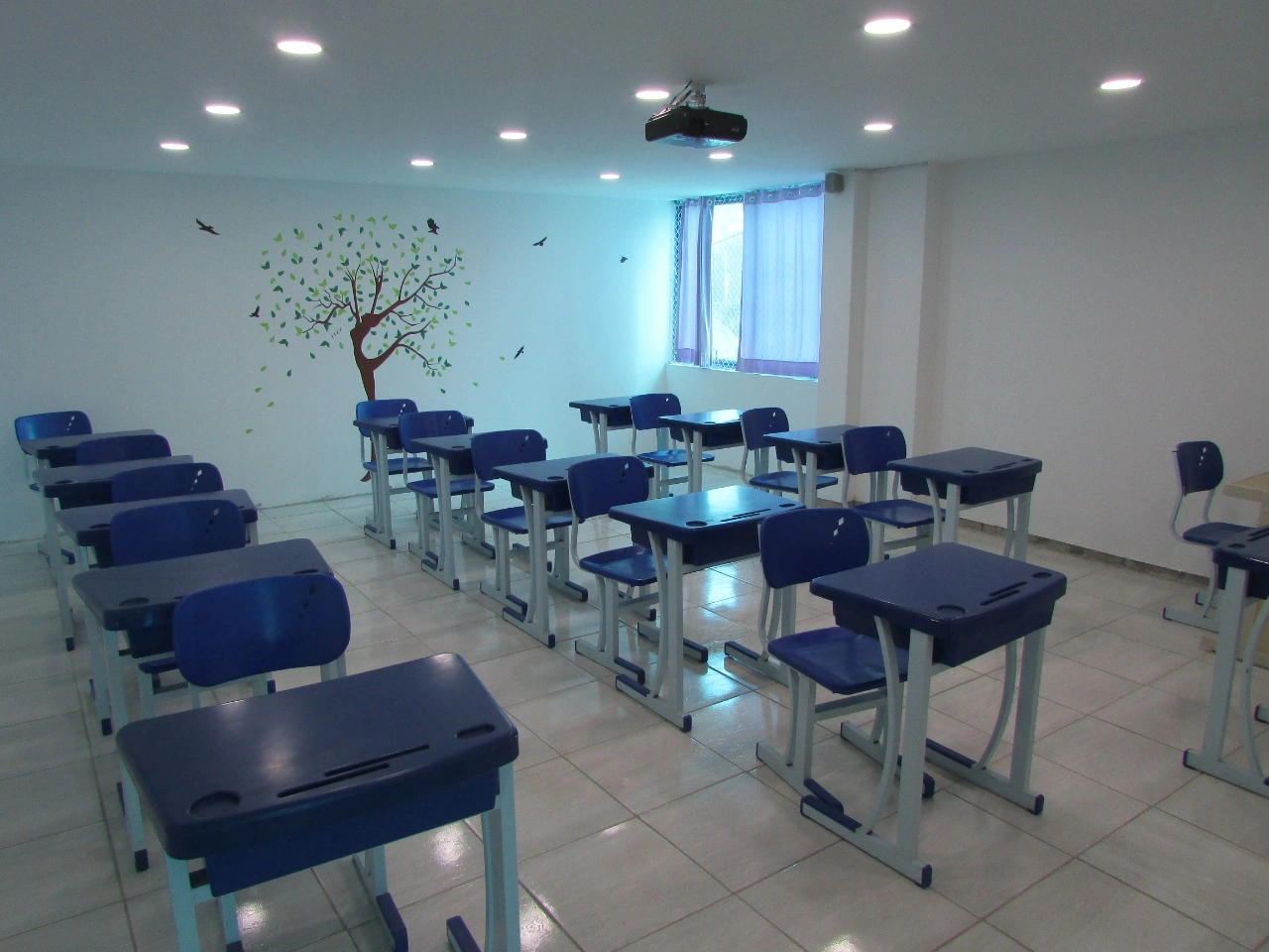Sala de aula do Colégio CoRRA